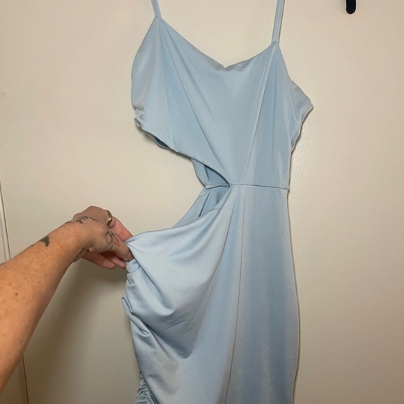 Chyrii Cut Out & Ruched Mini Dress - Only Worn Once - Picture 3 of 4